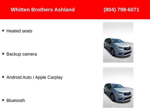 used 2024 Chrysler Pacifica car, priced at $35,000