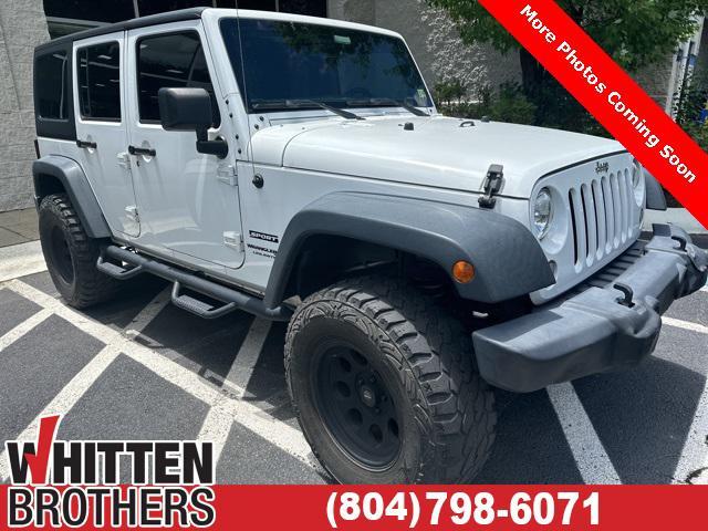 used 2018 Jeep Wrangler JK Unlimited car, priced at $23,970