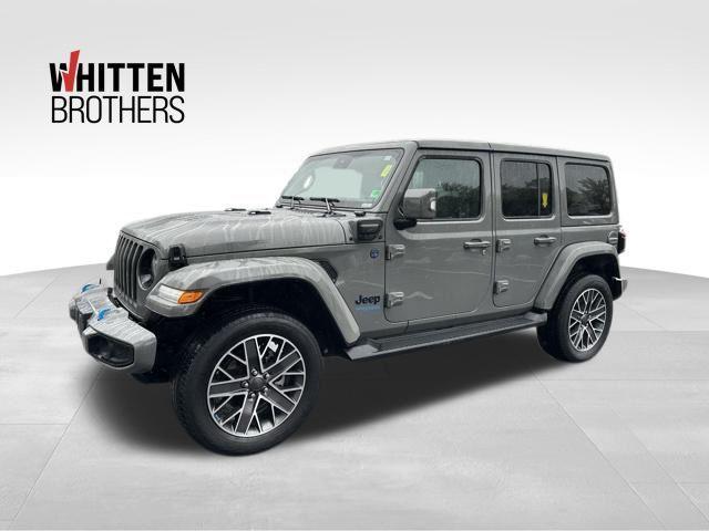 used 2022 Jeep Wrangler Unlimited 4xe car, priced at $37,000