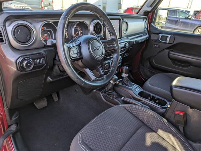 used 2021 Jeep Wrangler car, priced at $34,000