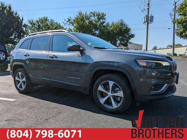 used 2021 Jeep Cherokee car, priced at $24,970