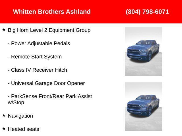 used 2022 Ram 1500 car, priced at $36,990