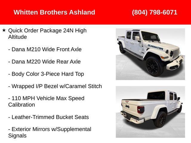 used 2022 Jeep Gladiator car, priced at $35,970