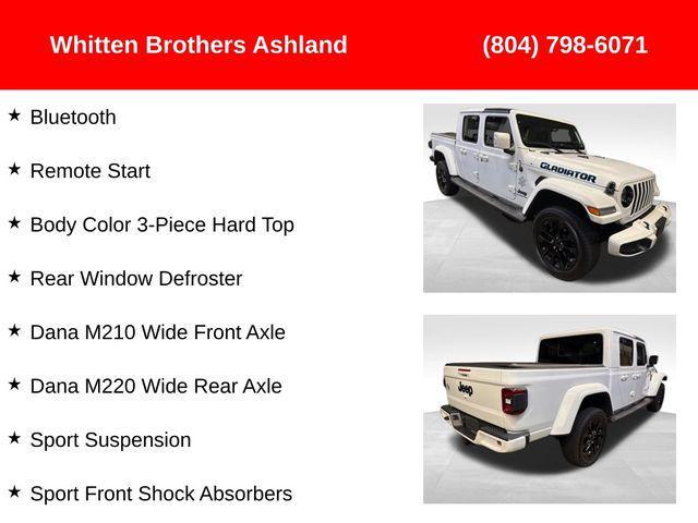 used 2022 Jeep Gladiator car, priced at $35,970