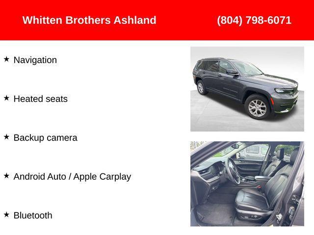 used 2021 Jeep Grand Cherokee L car, priced at $31,290