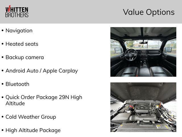 used 2022 Jeep Wrangler Unlimited 4xe car, priced at $34,590