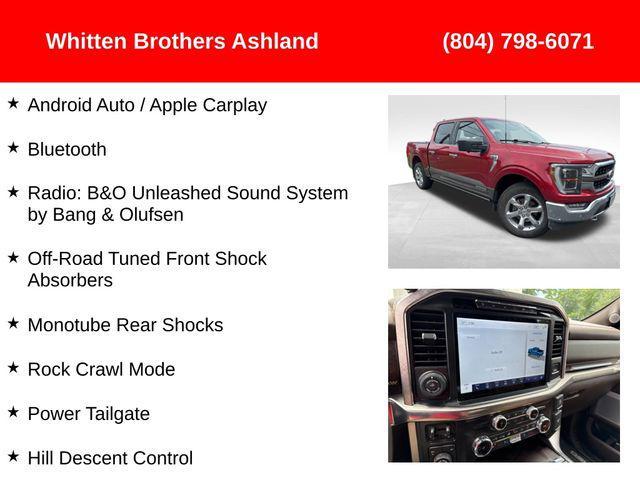 used 2022 Ford F-150 car, priced at $49,470