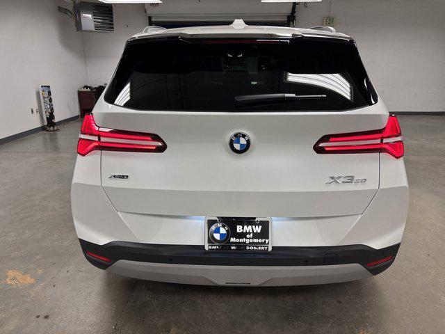 new 2025 BMW X3 car, priced at $55,775