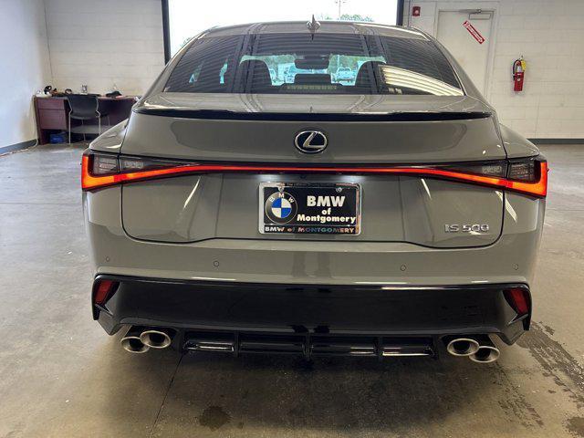 used 2022 Lexus IS 500 car, priced at $58,999