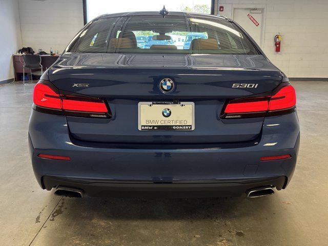 used 2022 BMW 530 car, priced at $31,396