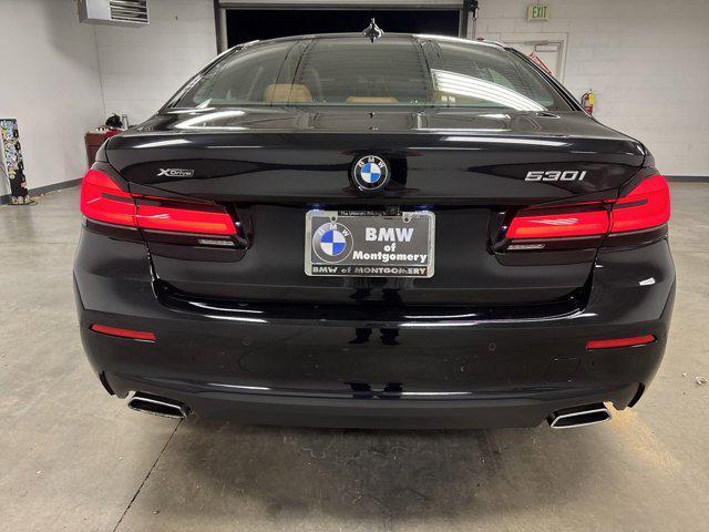 used 2021 BMW 530 car, priced at $27,999