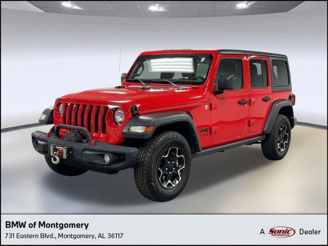 used 2021 Jeep Wrangler Unlimited car, priced at $26,998