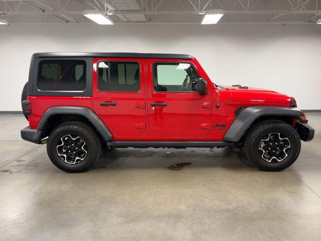 used 2021 Jeep Wrangler Unlimited car, priced at $26,998