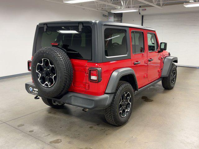 used 2021 Jeep Wrangler Unlimited car, priced at $26,998