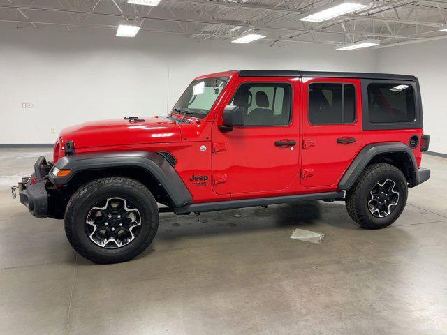 used 2021 Jeep Wrangler Unlimited car, priced at $26,998