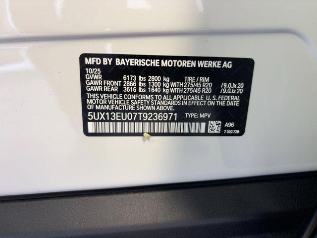 new 2026 BMW X5 car, priced at $72,625