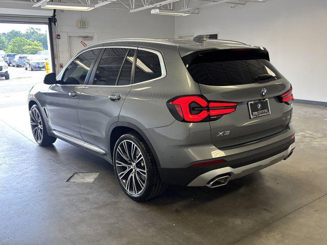 used 2023 BMW X3 car, priced at $34,498