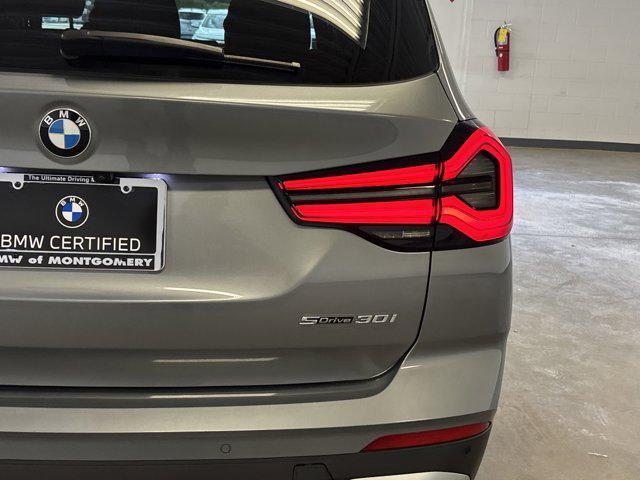 used 2023 BMW X3 car, priced at $34,498