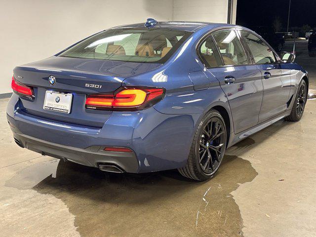 used 2022 BMW 530 car, priced at $39,499