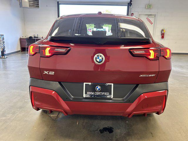 used 2024 BMW X2 car, priced at $38,498