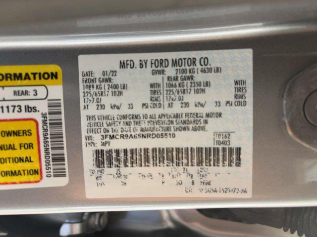 used 2022 Ford Bronco Sport car, priced at $19,998