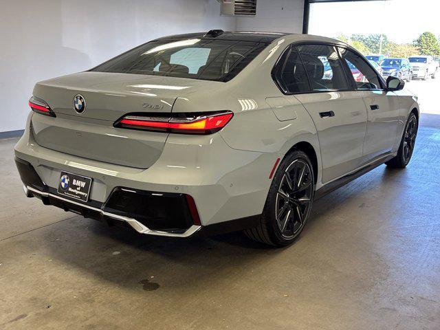 new 2025 BMW 740 car, priced at $106,705