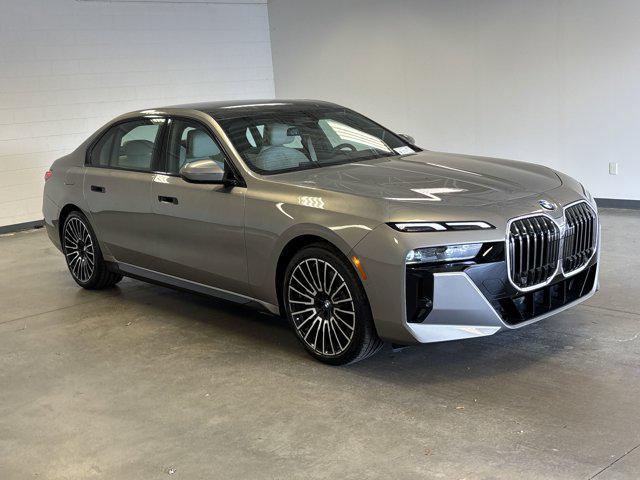 new 2025 BMW 740 car, priced at $107,575