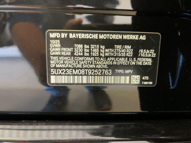 new 2026 BMW X7 car, priced at $98,635