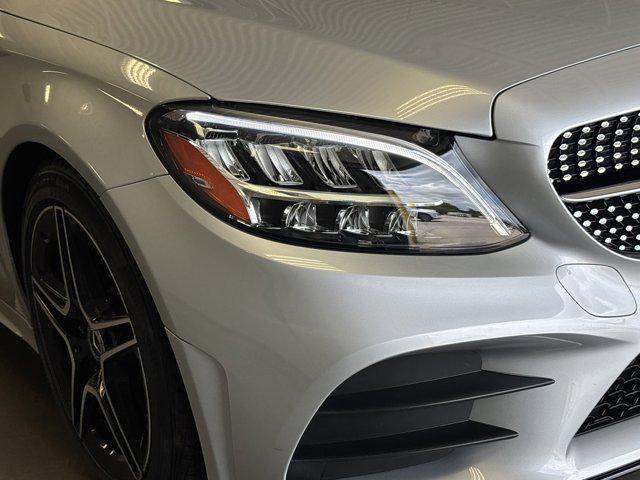 used 2021 Mercedes-Benz C-Class car, priced at $31,999