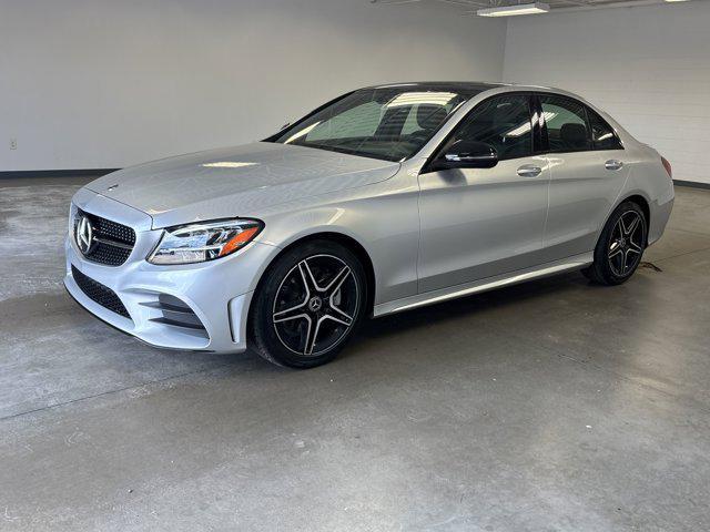 used 2021 Mercedes-Benz C-Class car, priced at $31,999