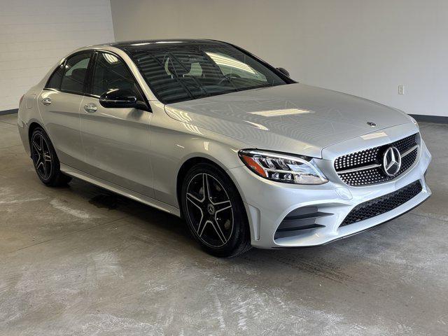 used 2021 Mercedes-Benz C-Class car, priced at $31,999