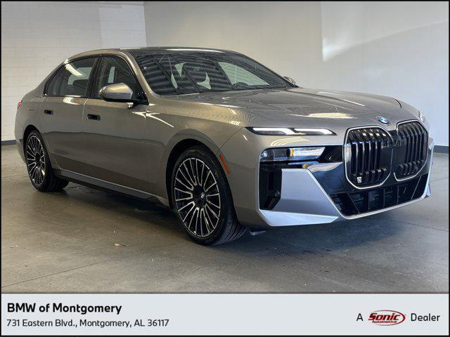 new 2025 BMW 740 car, priced at $108,175