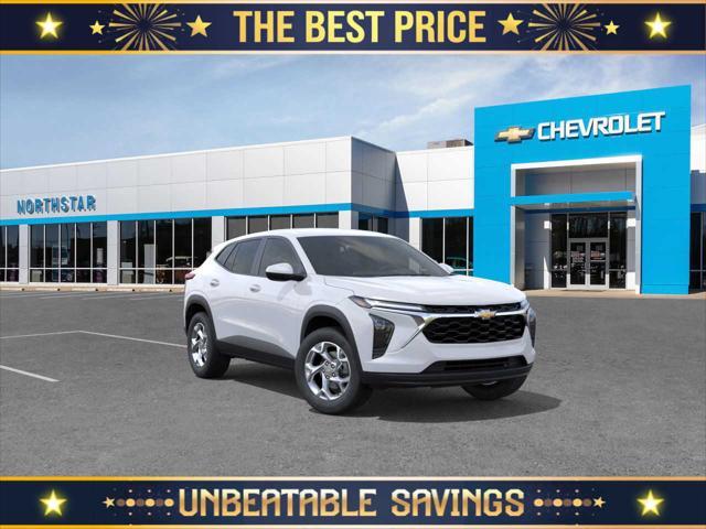 new 2025 Chevrolet Trax car, priced at $23,130