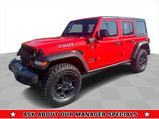 used 2023 Jeep Wrangler 4xe car, priced at $41,988