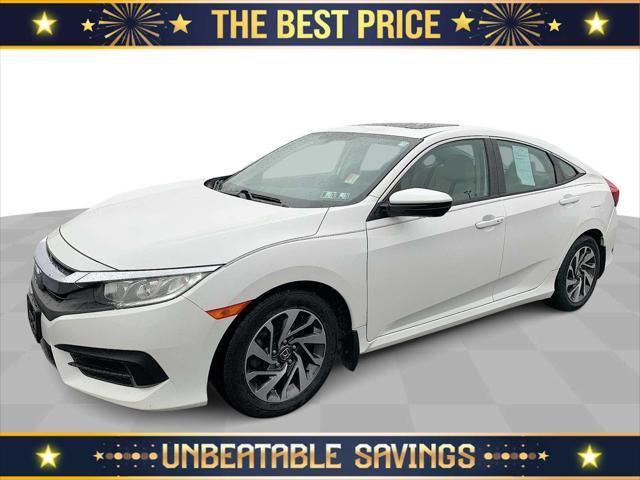 used 2017 Honda Civic car, priced at $15,188