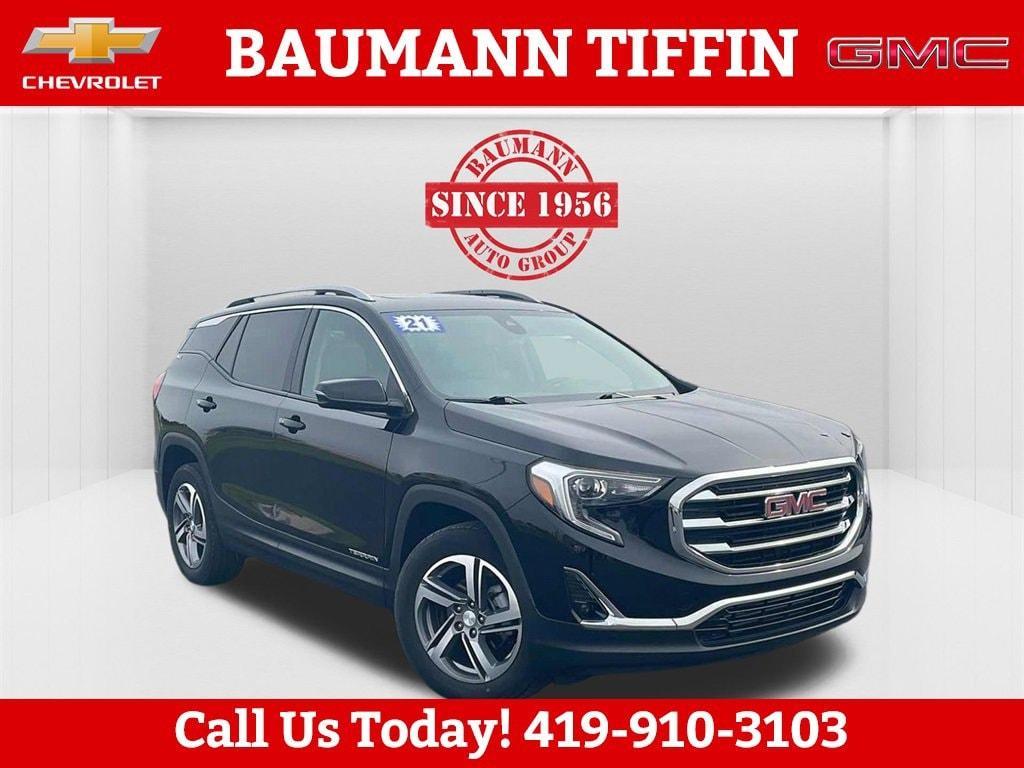 used 2021 GMC Terrain car, priced at $22,892