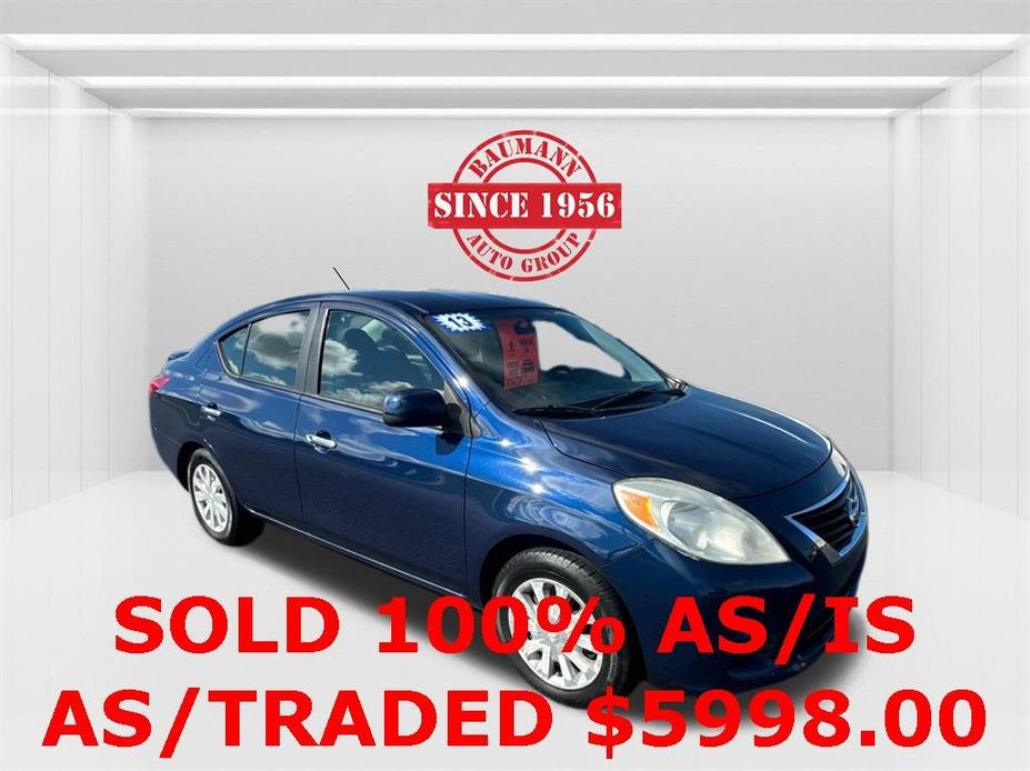 used 2013 Nissan Versa car, priced at $5,998