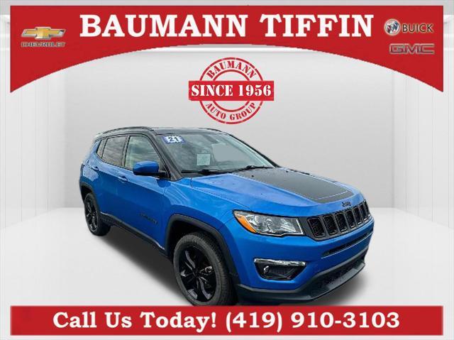 used 2021 Jeep Compass car, priced at $19,800