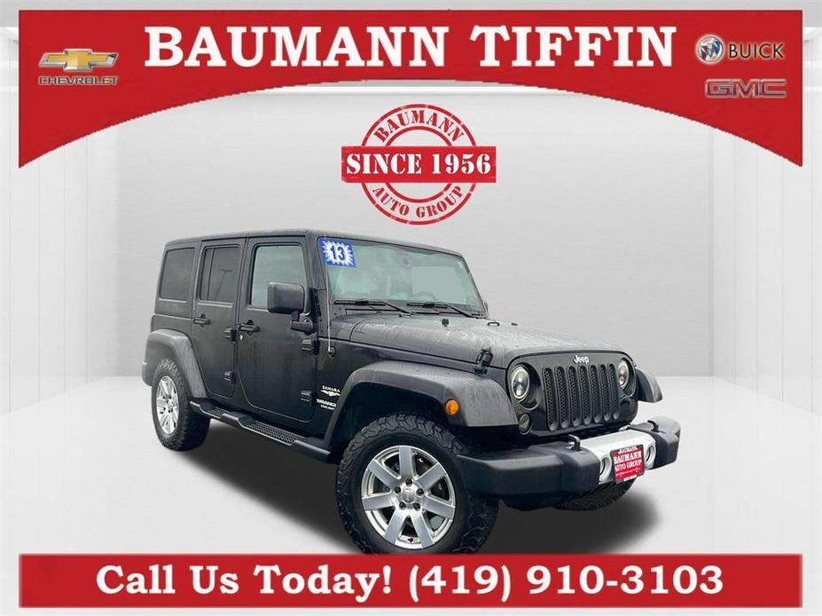 used 2013 Jeep Wrangler Unlimited car, priced at $16,389