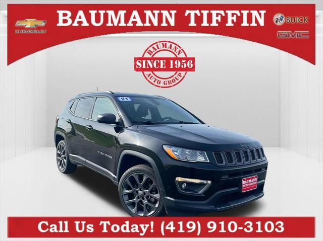 used 2021 Jeep Compass car, priced at $19,400