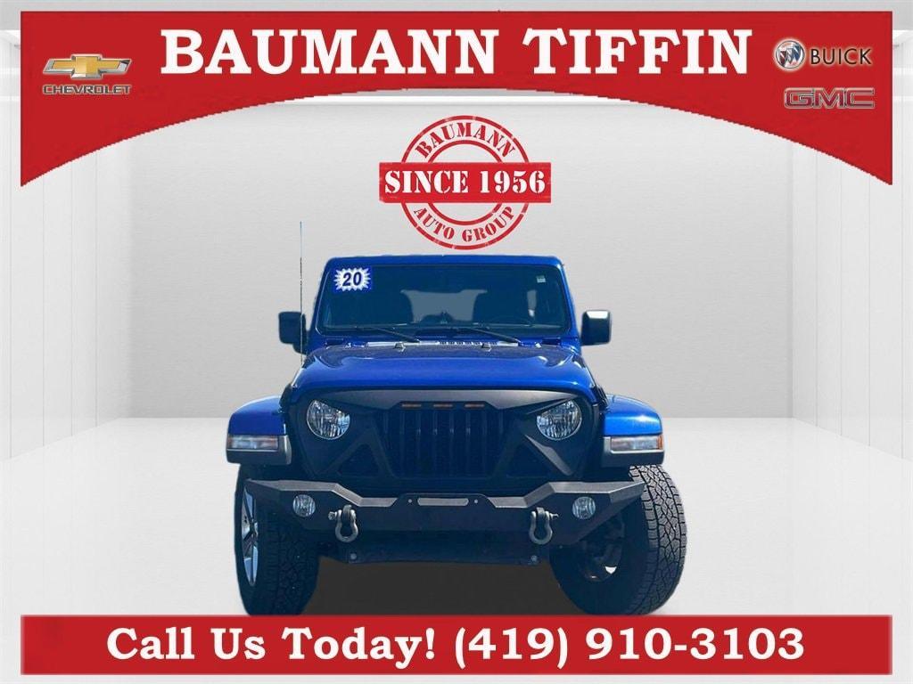 used 2020 Jeep Wrangler Unlimited car, priced at $27,561