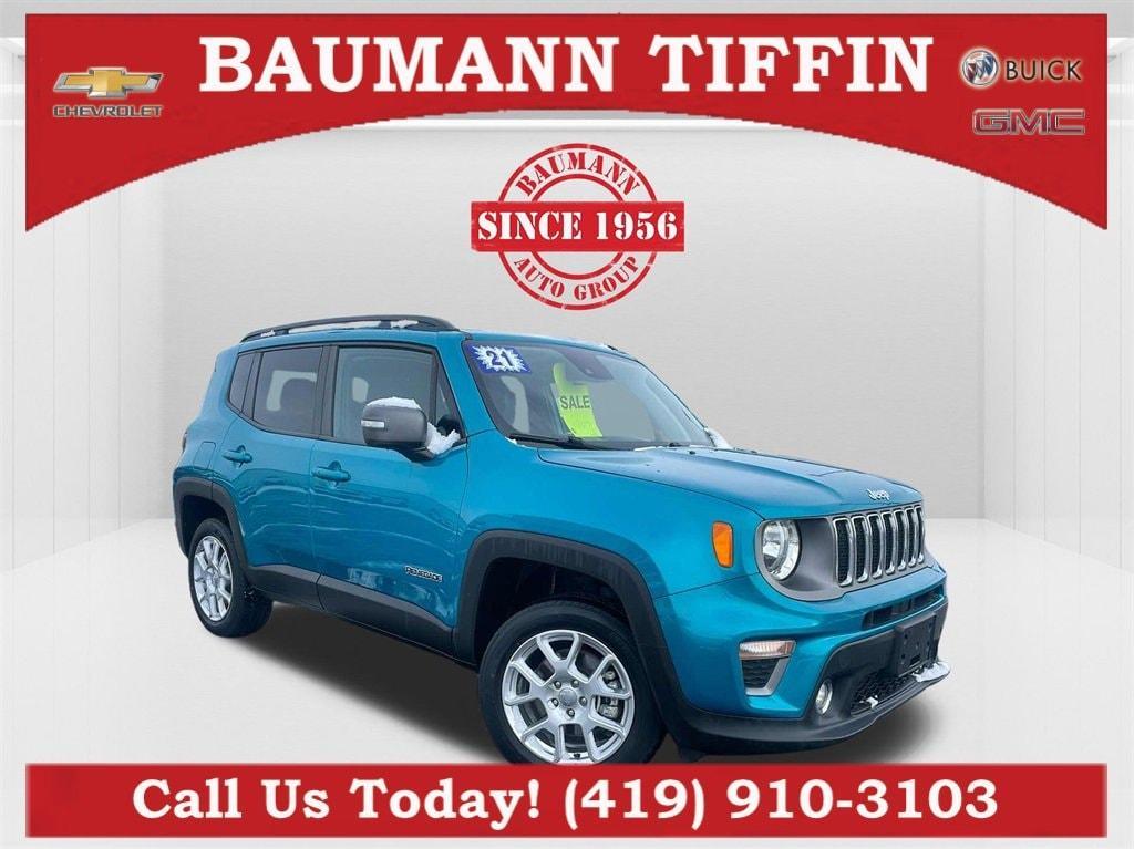 used 2021 Jeep Renegade car, priced at $19,451