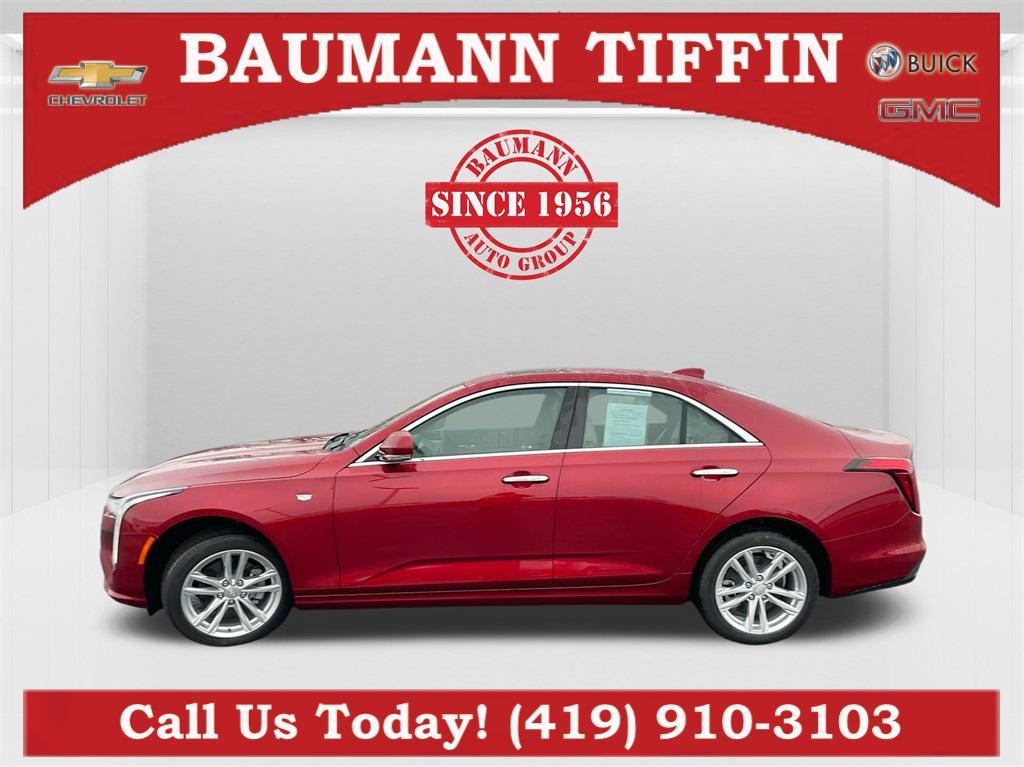 used 2025 Cadillac CT4 car, priced at $36,990