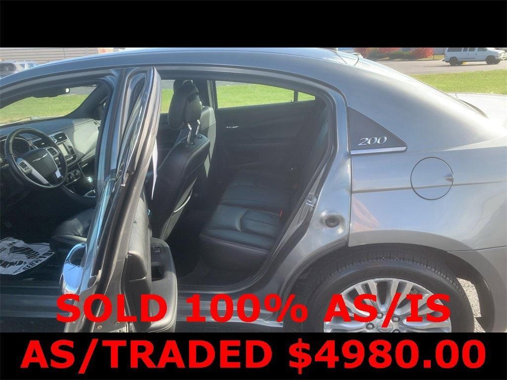 used 2011 Chrysler 200 car, priced at $4,980