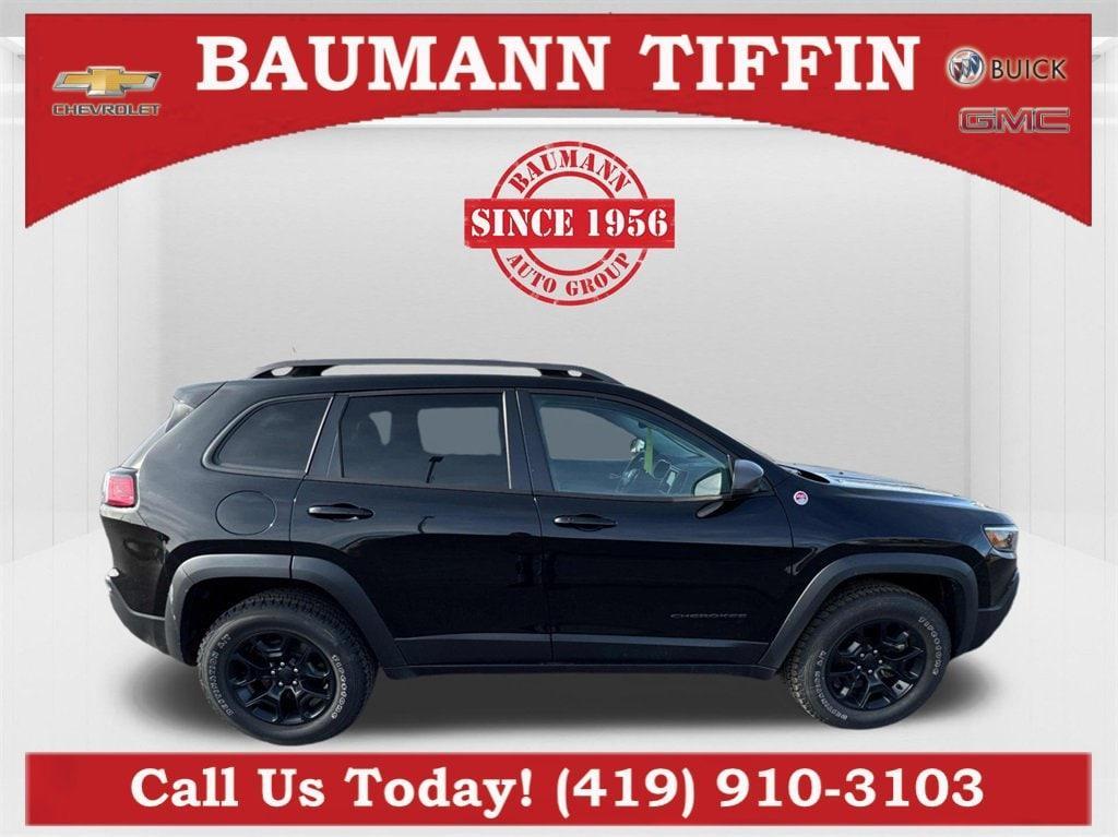 used 2021 Jeep Cherokee car, priced at $24,989