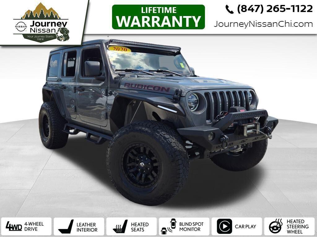 used 2020 Jeep Wrangler Unlimited car, priced at $34,287
