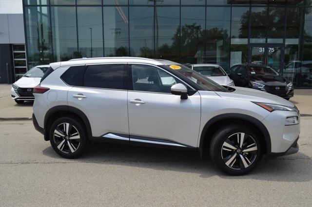 used 2021 Nissan Rogue car, priced at $25,091