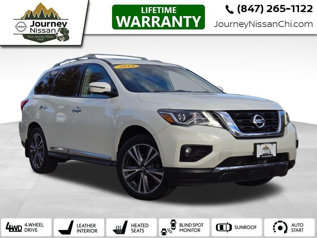 used 2019 Nissan Pathfinder car, priced at $18,587