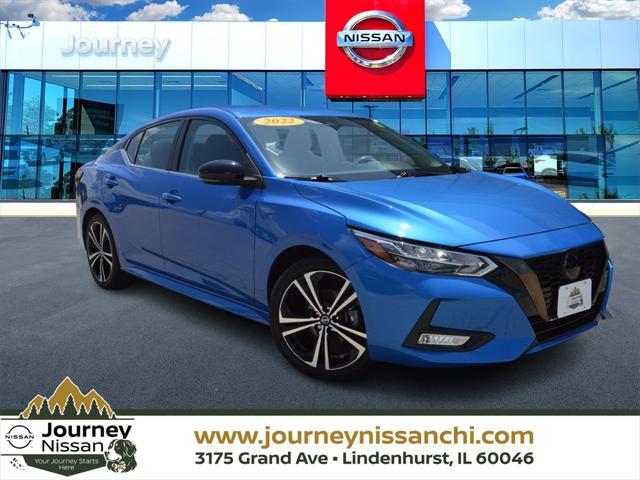 used 2022 Nissan Sentra car, priced at $21,492