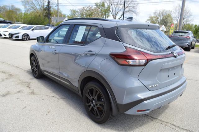 used 2023 Nissan Kicks car, priced at $20,991